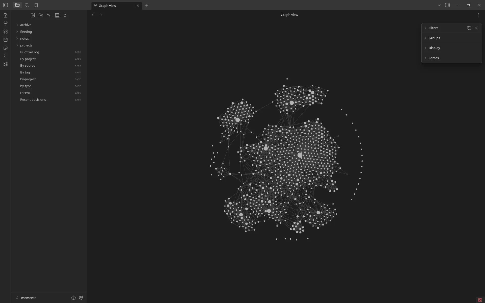 Memento Vault screenshot